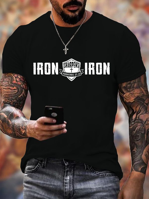Classic Cotton Tee - Iron Sharpens Iron