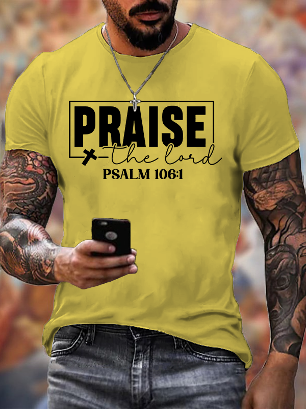 Classic Cotton Tee - Praise The Lord