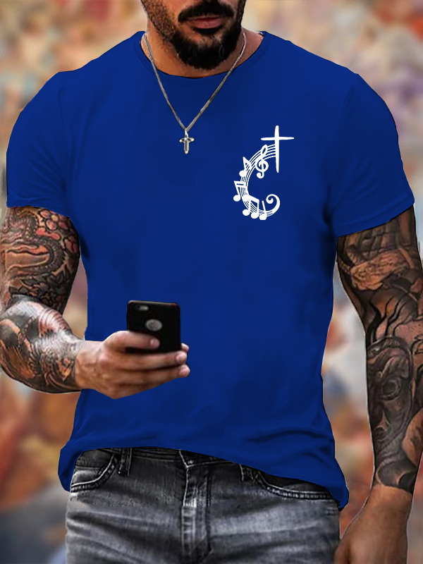 Classic Cotton Tee - Musical Faith Christian Cotton T-shirt