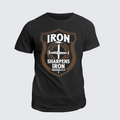 Classic Cotton Tee - Iron Sharpens Iron - Proverbs 27:17