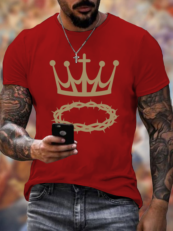 Classic Cotton Tee - Crown of Thorns