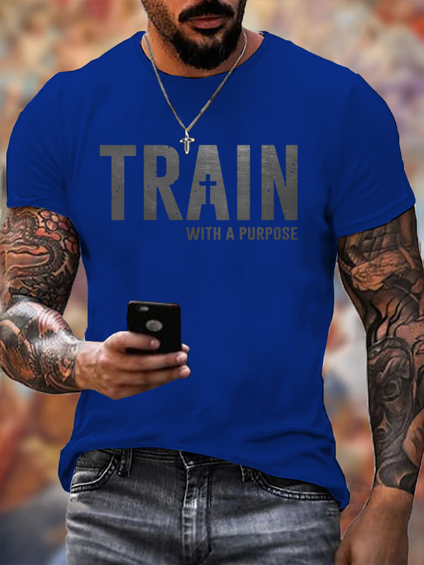 Classic Cotton Tee - Train With A Purpose