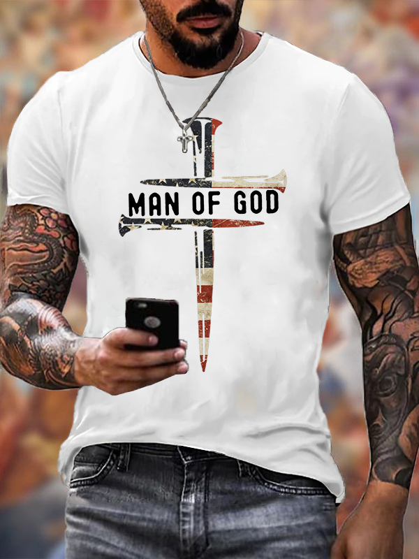 Classic Cotton Tee - Man Of God