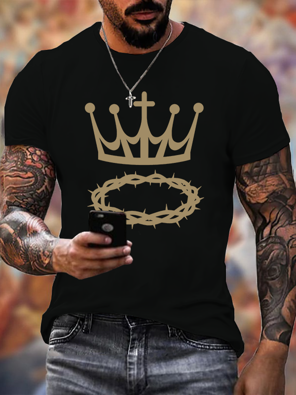 Classic Cotton Tee - Crown of Thorns