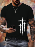 Classic Cotton Tee - Faith Cross