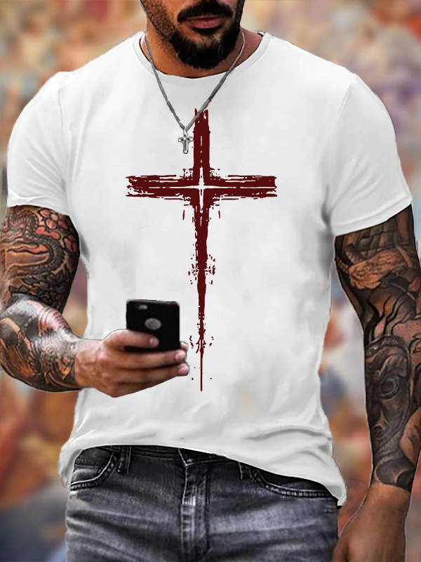 Classic Cotton Tee - Light of Cross