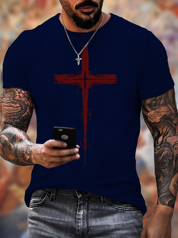 Classic Cotton Tee - Light of Cross