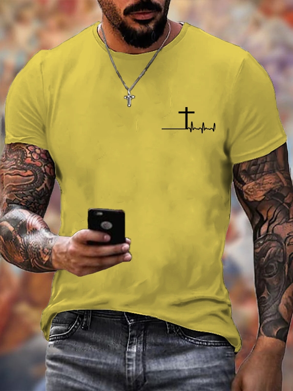 Classic Cotton Tee - ECG Cross