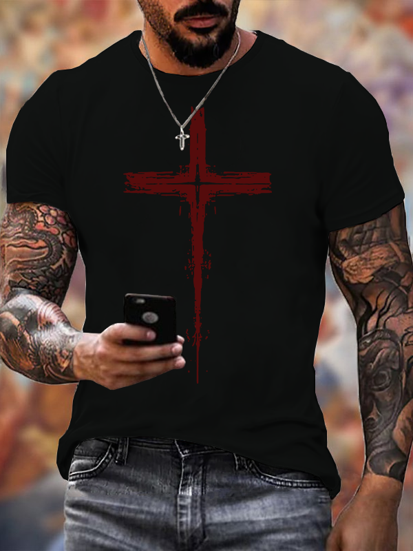 Classic Cotton Tee - Light of Cross