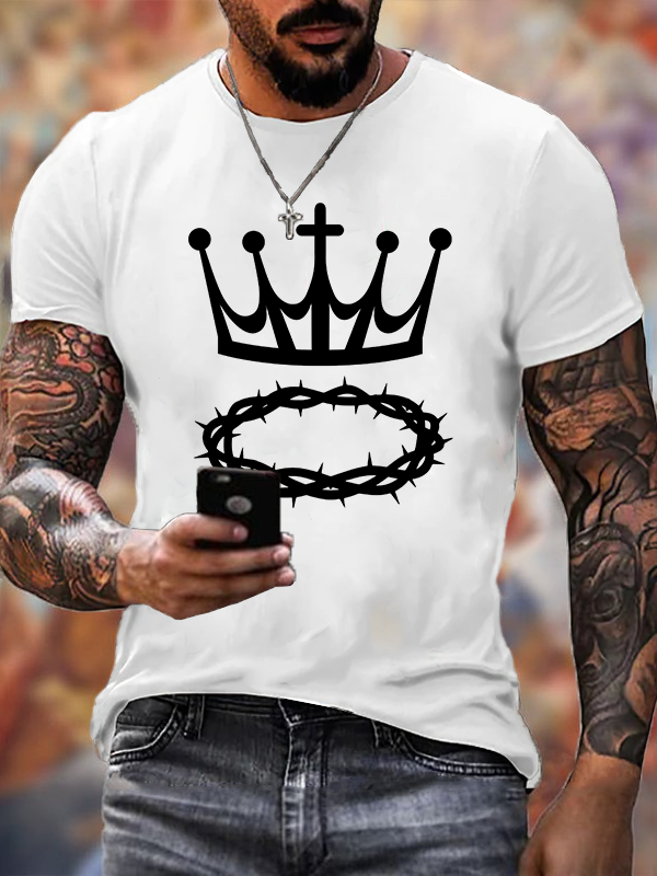 Classic Cotton Tee - Crown of Thorns