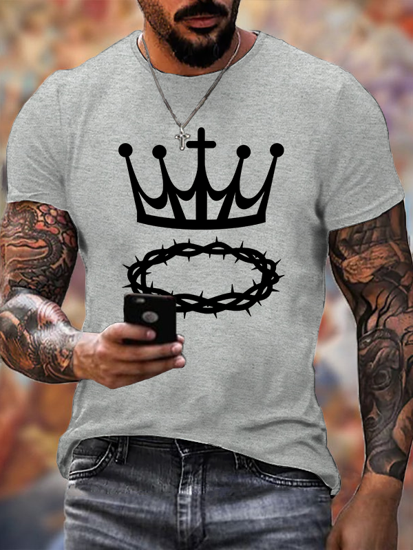 Classic Cotton Tee - Crown of Thorns