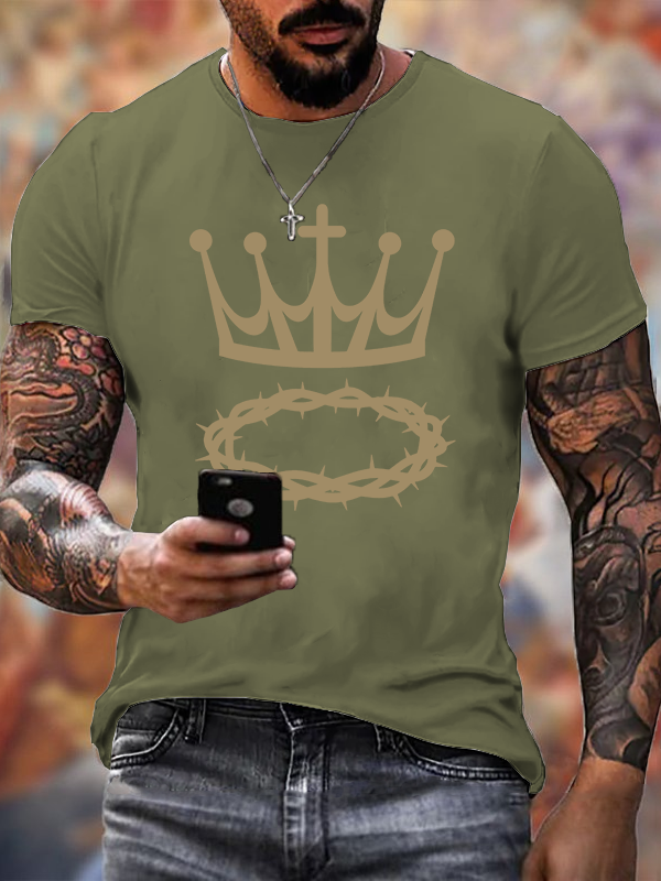 Classic Cotton Tee - Crown of Thorns