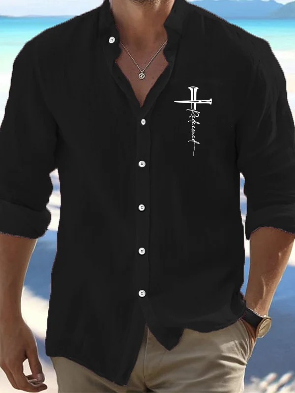 Cross Redeemed Simple Resort Casual Shirt