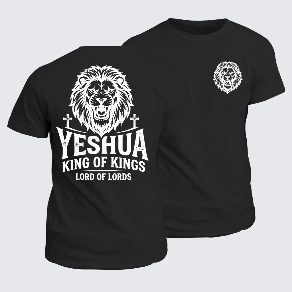 Classic Cotton Tee - Yeshua King Of Kings Lord Of Lords