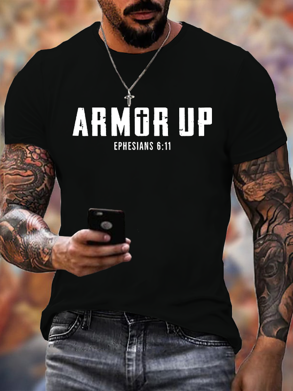 Classic Cotton Tee - Armor Up