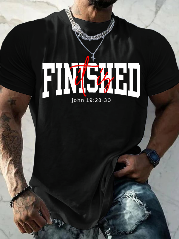 Classic Cotton Tee - It Is Finished