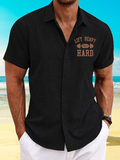 Lift Heavy Pray Hard Jesus God Christian Short Sleeve Shirt