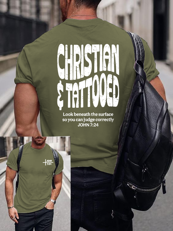 Classic Cotton Tee - Christian & Tattooed