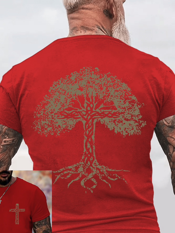 Classic Cotton Tee - Tree of Faith