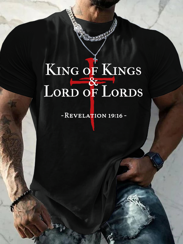 Classic Cotton Tee - King of kings & Lord of Lords