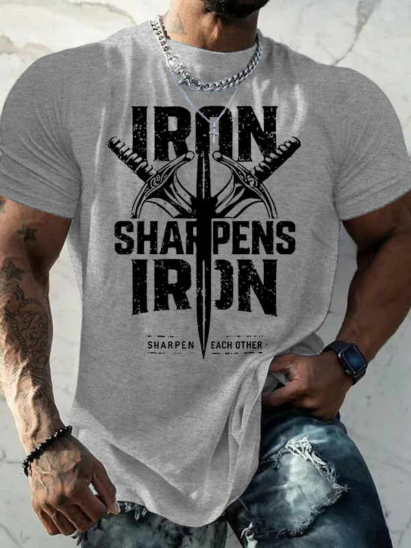 Classic Cotton Tee - Iron Sharpens Iron