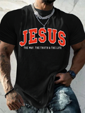 Classic Cotton Tee - Jesus The Way The Truth And The Life