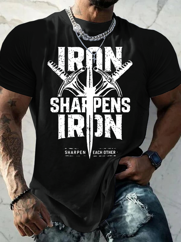 Classic Cotton Tee - Iron Sharpens Iron