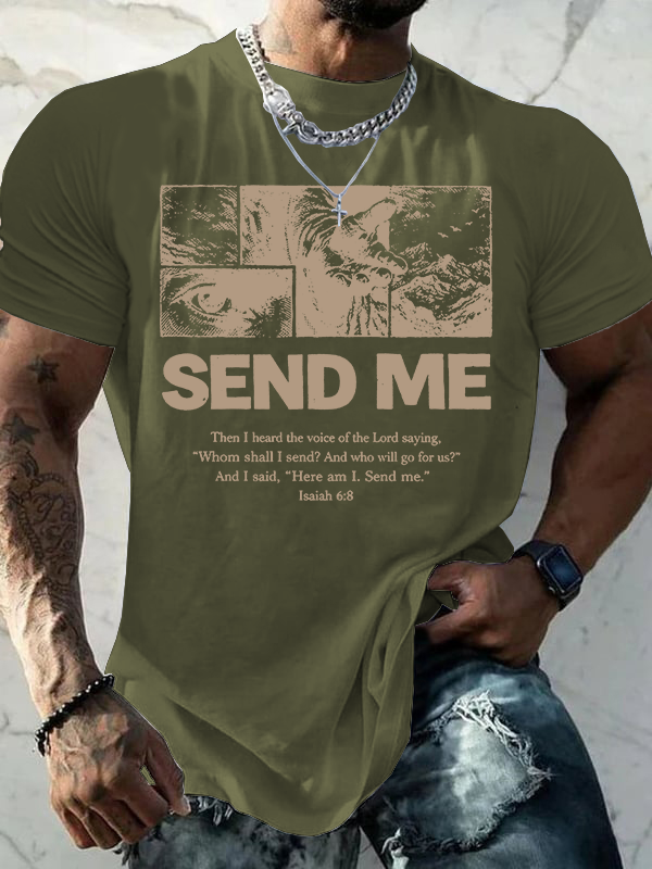 Classic Cotton Tee - Send Me