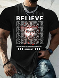 Classic Cotton Tee - The One Who Believes Has Eternal Life