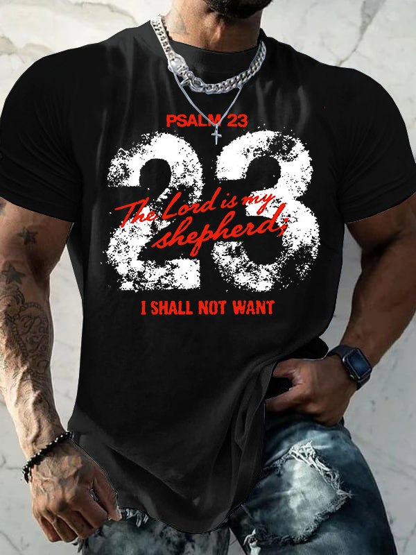 Classic Cotton Tee - Psalm 23