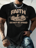 Classic Cotton Tee - Faith Not Be Afraid