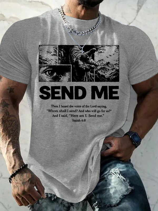 Classic Cotton Tee - Send Me