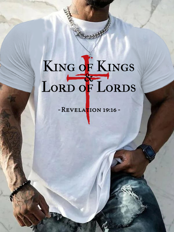 Classic Cotton Tee - King of kings & Lord of Lords