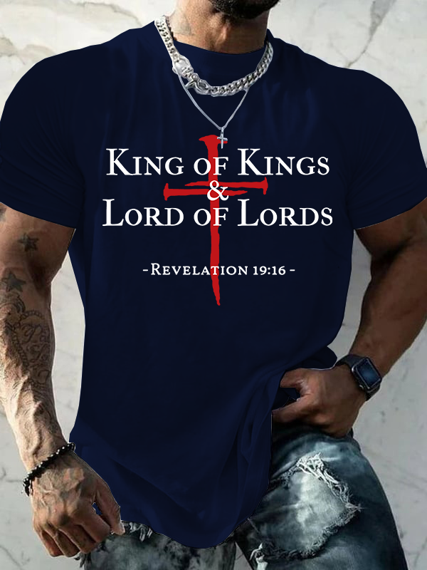 Classic Cotton Tee - King of kings & Lord of Lords