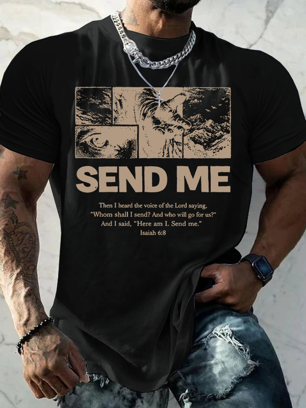 Classic Cotton Tee - Send Me