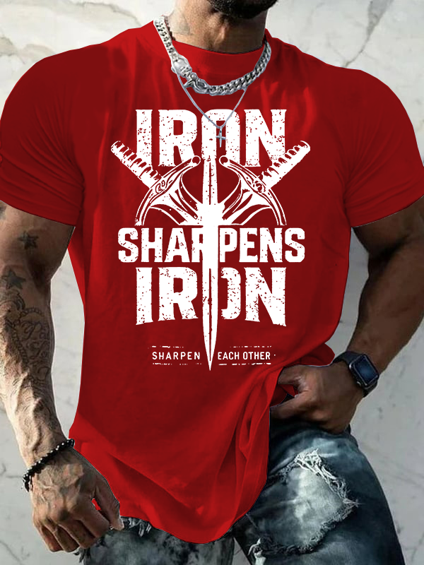 Classic Cotton Tee - Iron Sharpens Iron