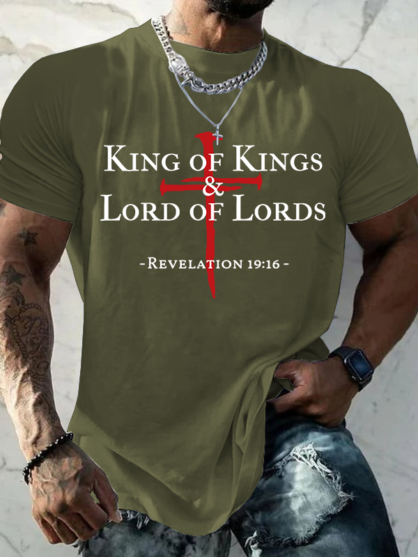Classic Cotton Tee - King of kings & Lord of Lords
