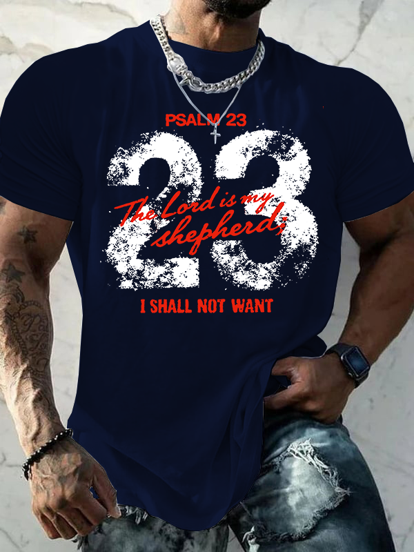 Classic Cotton Tee - Psalm 23