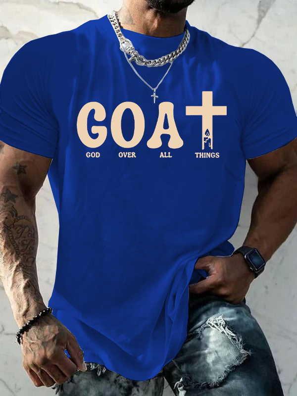 Classic Cotton Tee - God Over All Things