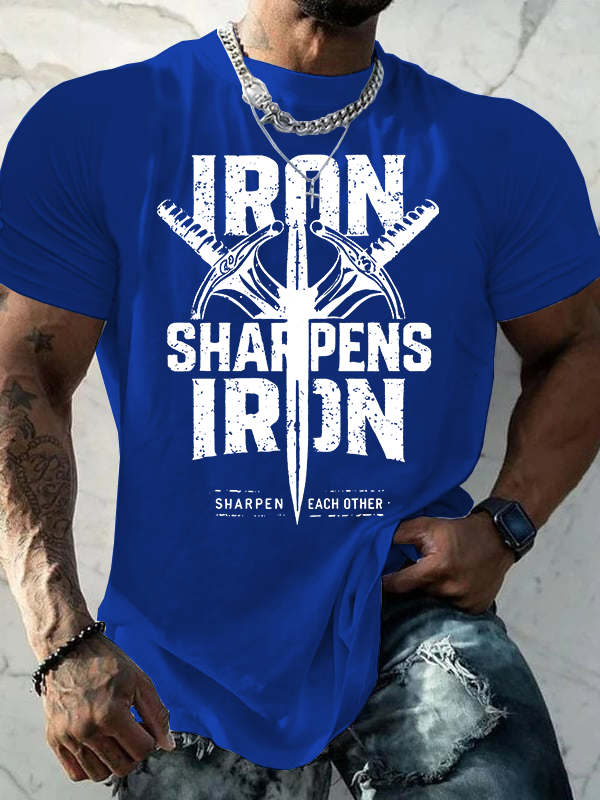 Classic Cotton Tee - Iron Sharpens Iron