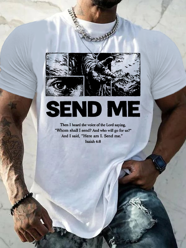 Classic Cotton Tee - Send Me
