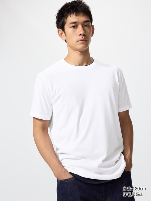 Men's and Women's Quick-Dry Round-Neck T-Shirt / Short Sleeve 26 Spring & Summer New Style 482300