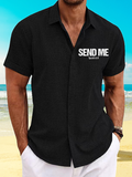 Isaiah 6:8 - SEND ME  Christian Short Sleeve Shirt