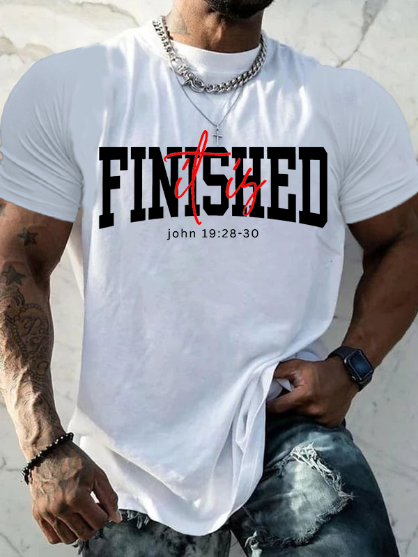 Classic Cotton Tee - It Is Finished