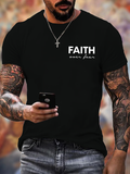 Classic Cotton Tee - Faith over Fear Christian Cotton T-shirt