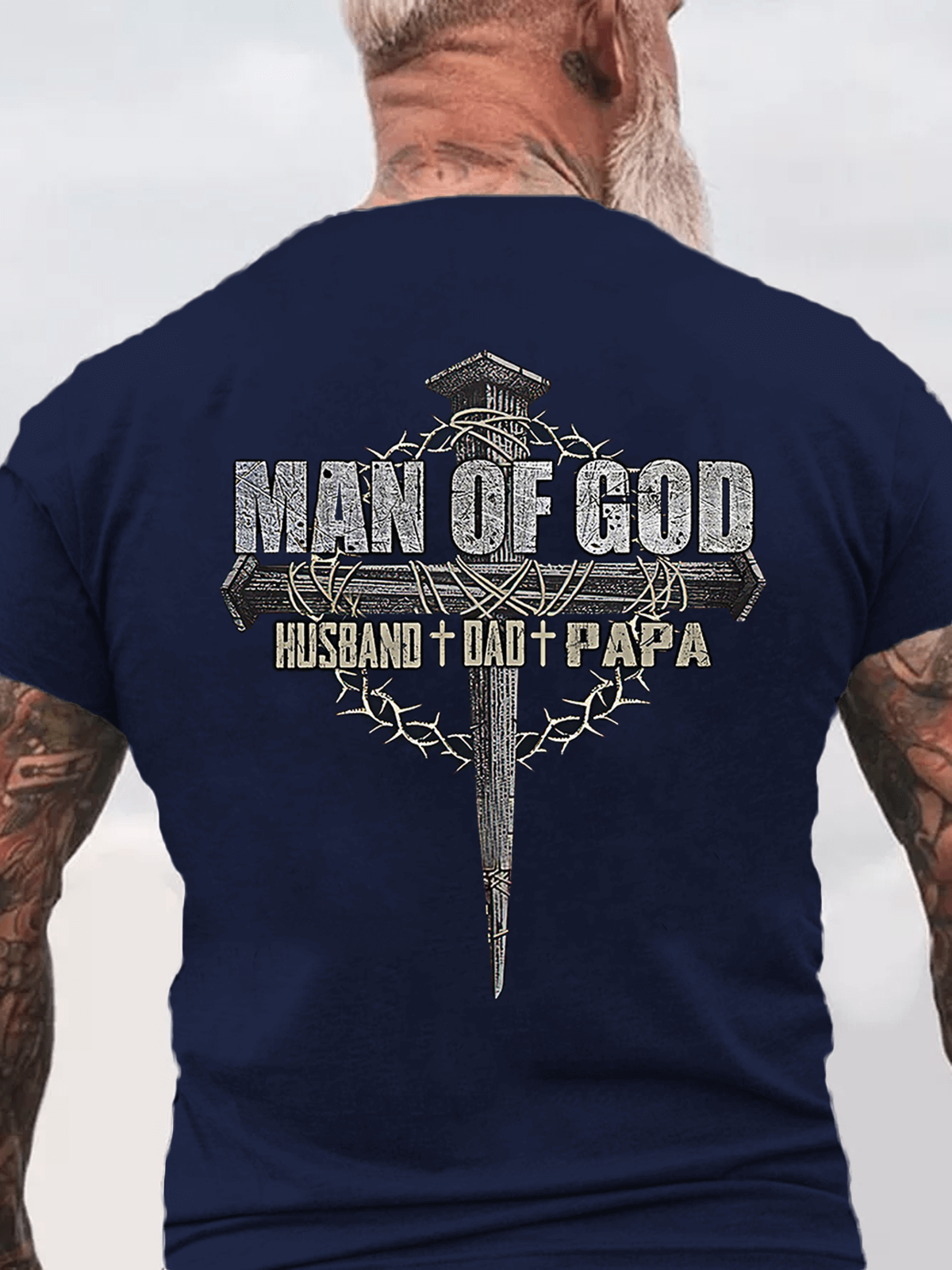 Classic Cotton Tee - Man Of God Husband Dad PaPa shirt