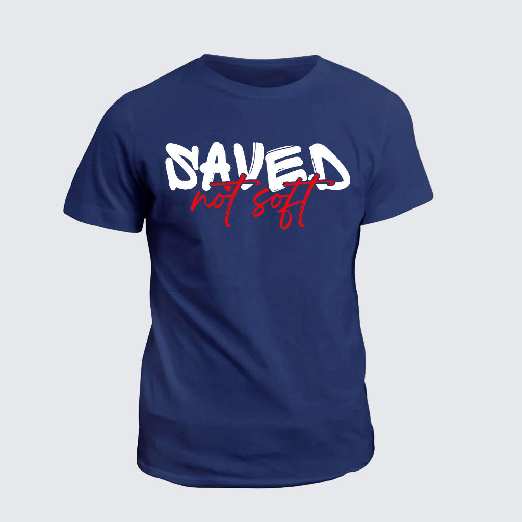 Classic Cotton Tee - Saved Not Soft
