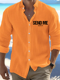 Men's Isaiah 6:8 - SEND ME Casual Shirt