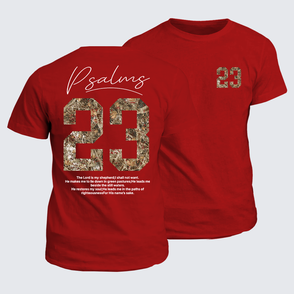 Classic Cotton Tee - Psalms 23