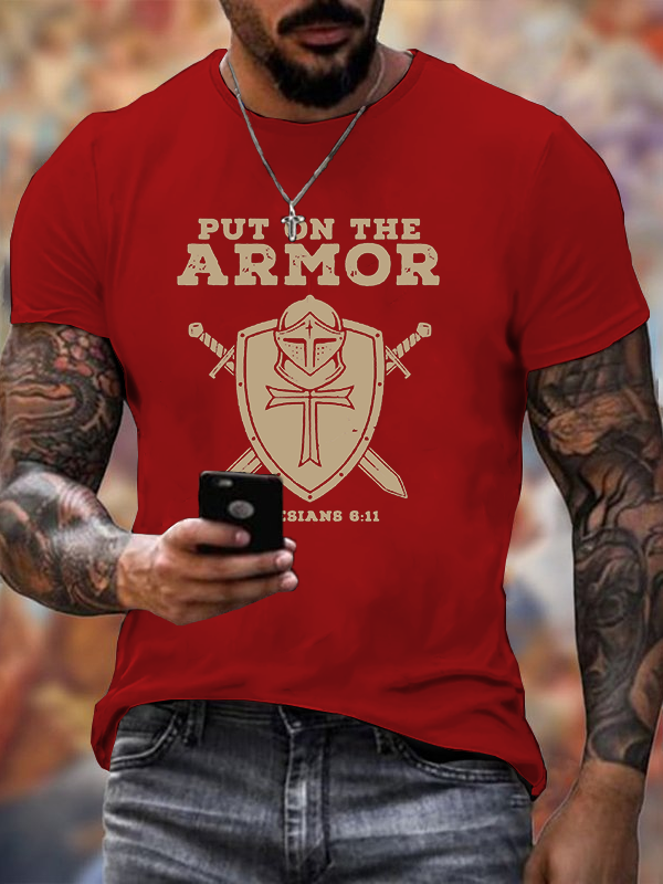 Classic Cotton Tee - Put On The Armor
